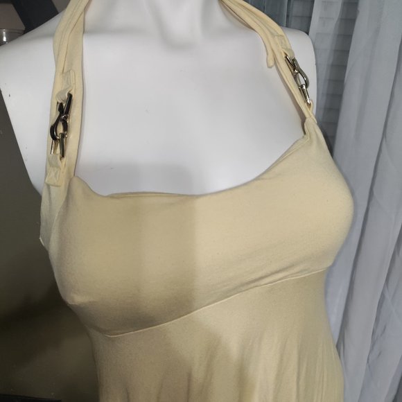 Cache - Yellow Haltered Mini Dress - Picture 4 of 13